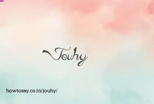 Jouhy