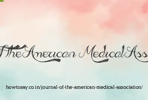 Journal Of The American Medical Association