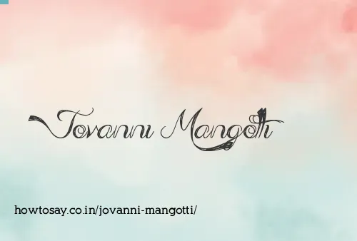 Jovanni Mangotti