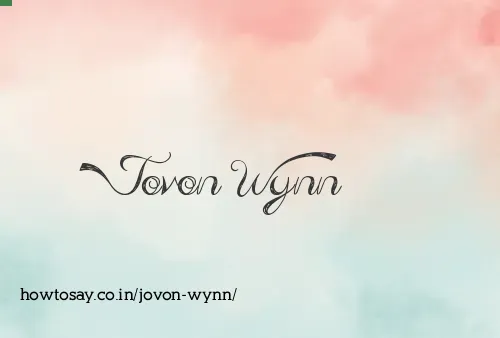 Jovon Wynn