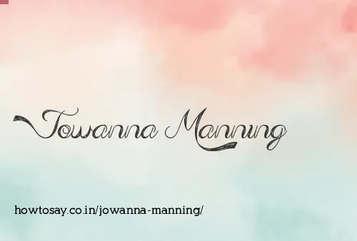 Jowanna Manning