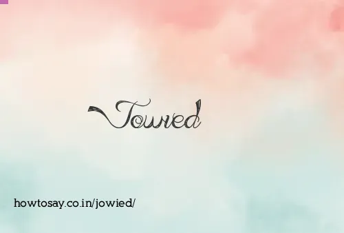 Jowied