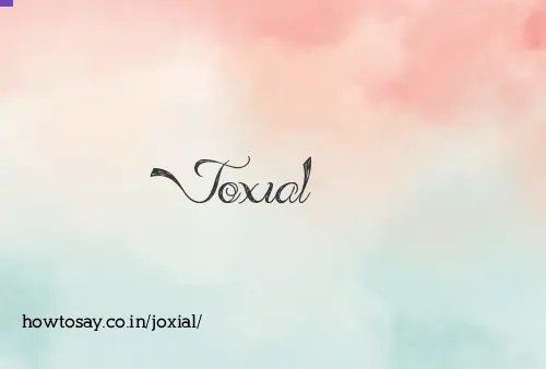 Joxial
