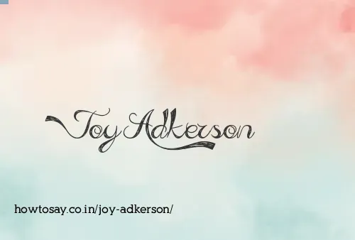 Joy Adkerson