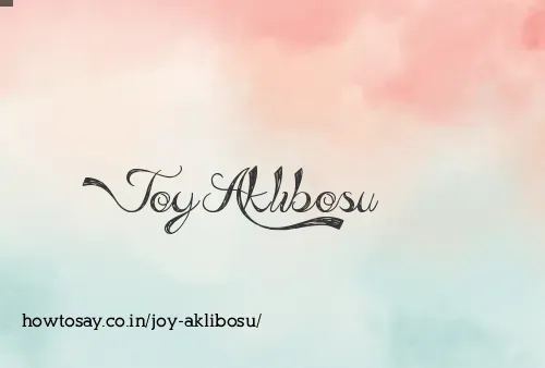 Joy Aklibosu