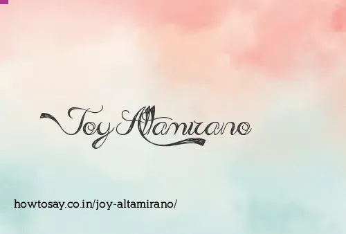 Joy Altamirano