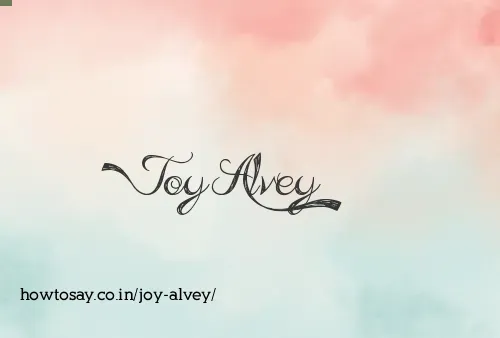 Joy Alvey