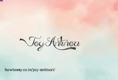 Joy Antinori