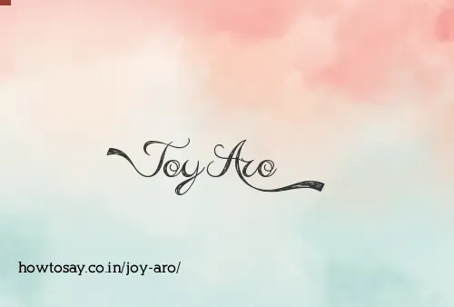 Joy Aro