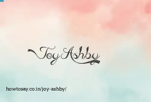 Joy Ashby