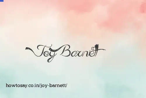 Joy Barnett