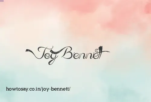 Joy Bennett