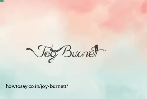 Joy Burnett