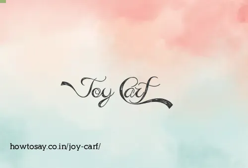 Joy Carf