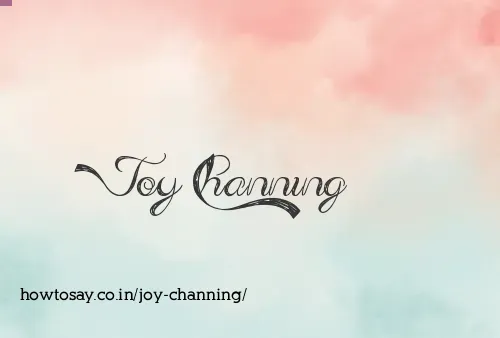 Joy Channing