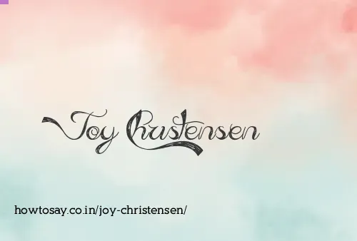 Joy Christensen