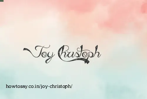 Joy Christoph