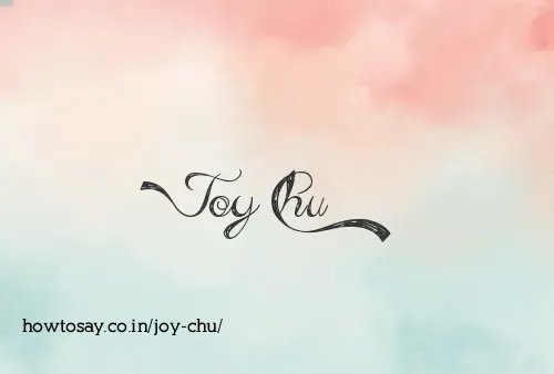Joy Chu