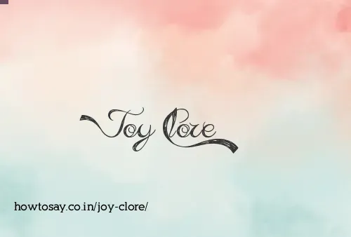 Joy Clore