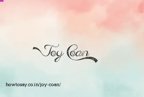 Joy Coan