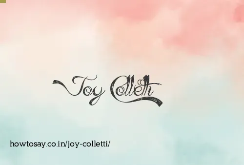 Joy Colletti