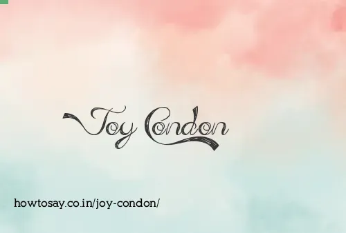 Joy Condon
