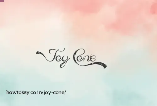 Joy Cone