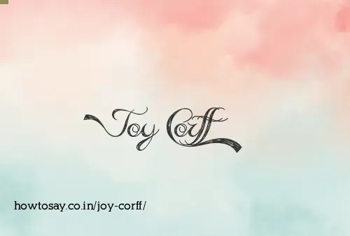 Joy Corff