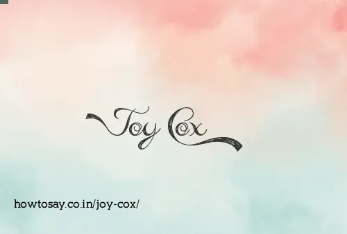 Joy Cox