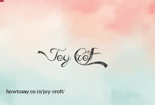 Joy Croft