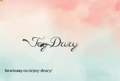 Joy Drury