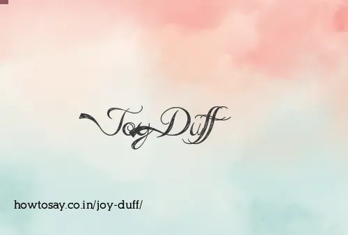 Joy Duff