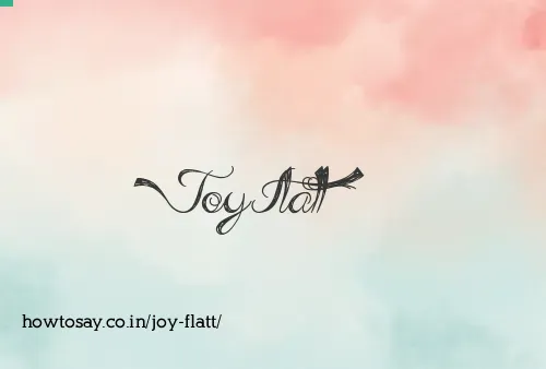 Joy Flatt