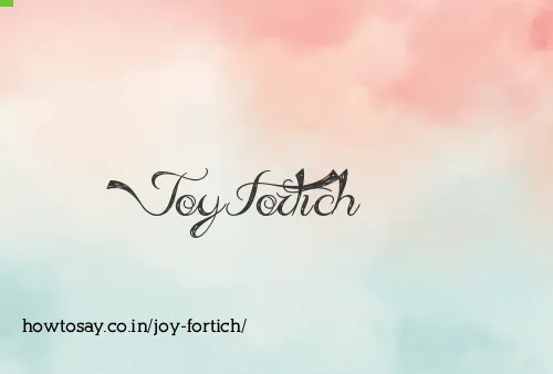 Joy Fortich