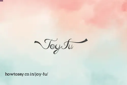 Joy Fu