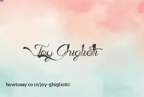 Joy Ghigliotti