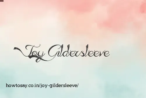 Joy Gildersleeve