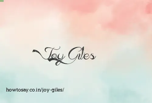 Joy Giles