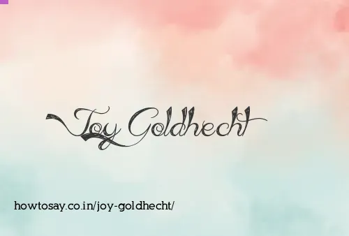 Joy Goldhecht