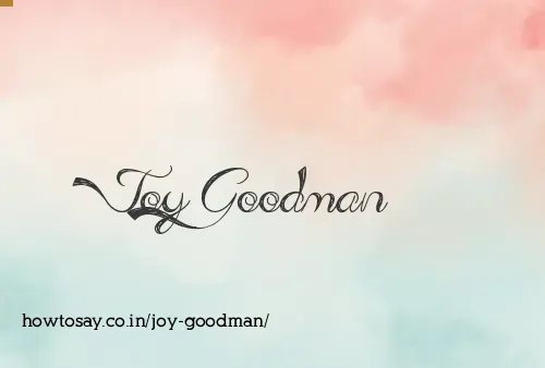 Joy Goodman