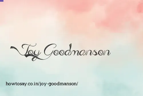 Joy Goodmanson