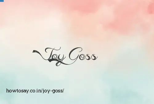 Joy Goss