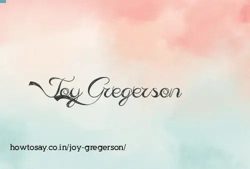 Joy Gregerson