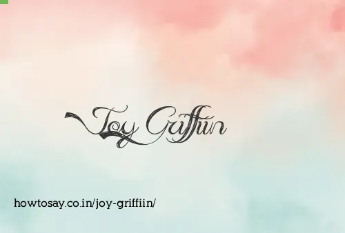 Joy Griffiin