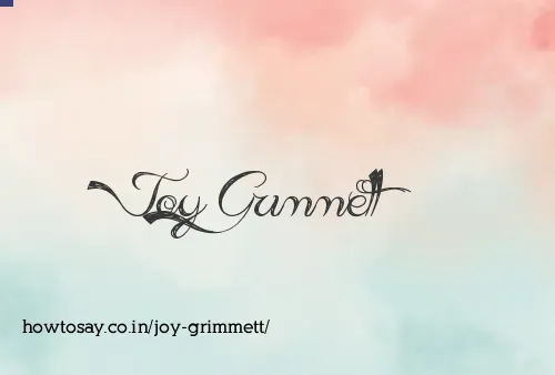 Joy Grimmett