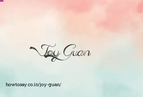 Joy Guan
