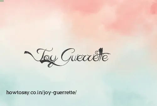Joy Guerrette