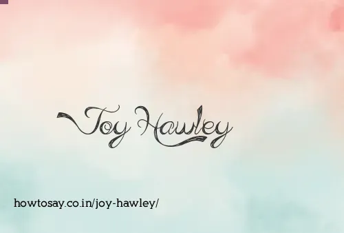 Joy Hawley