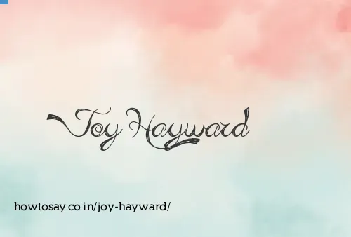 Joy Hayward