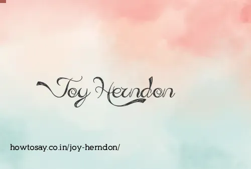 Joy Herndon